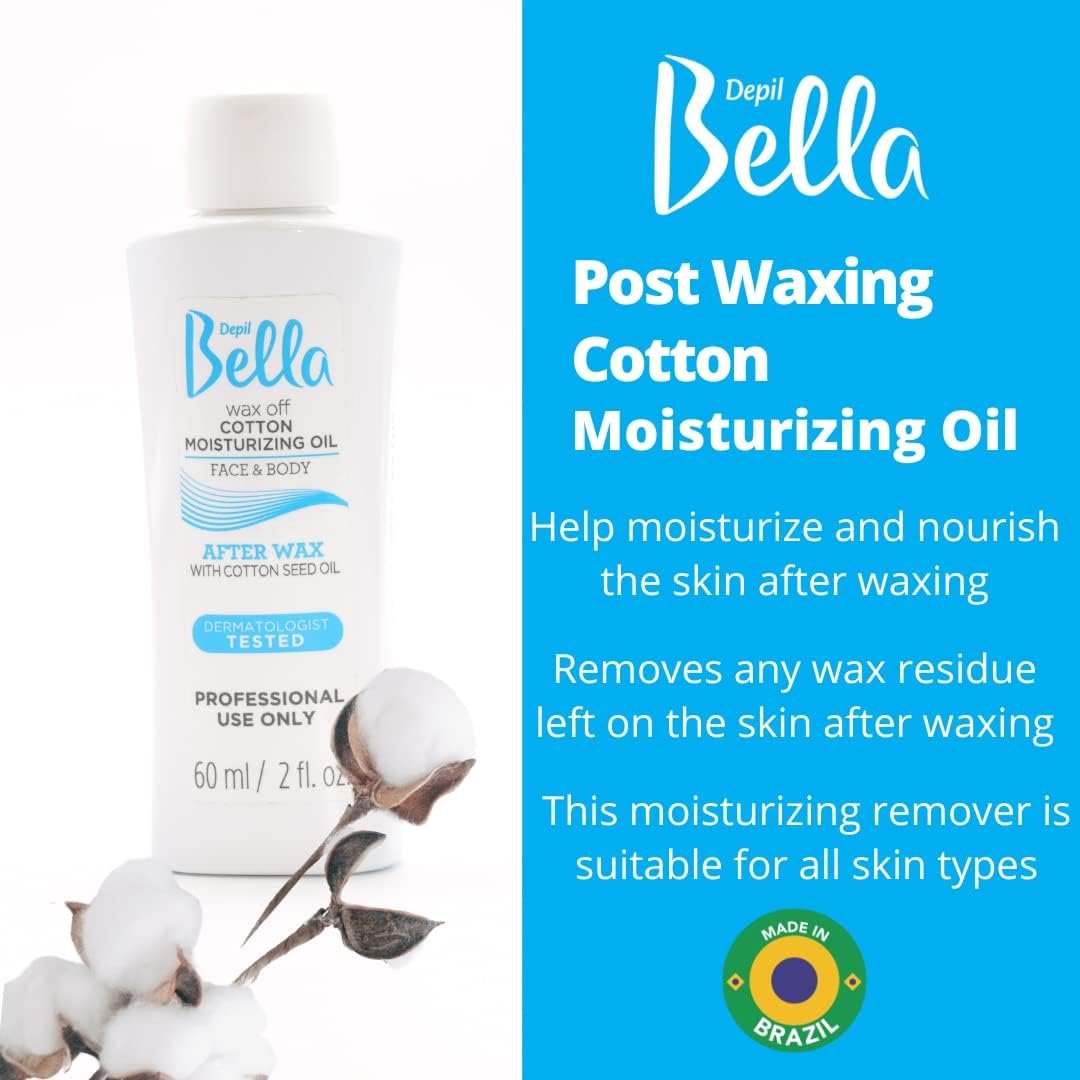 Depil Bella Roll On Wax Honey and Propolis Depilatory - Body Waxing, Hair Removal Wax-Cartridge - For Men and Women - Home Self Waxing - Sensitive Beauty and Personal Care DEPIL BELLA