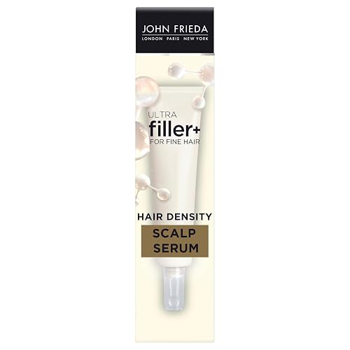 John Frieda ULTRAfiller+ Hair Density Scalp Serum for Fine Hair, Volumizing Hair Serum, Scalp Treatment for Thickening for Women and Men, 2 Oz Beauty & Personal Care John Frieda