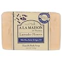 A La Maison de Provence Lavender Flowers Hand and Body Soap (Pack of 2) With Shea Butter and Olive Oil, 8.8 oz Each Beauty & Personal Care A LA MAISON