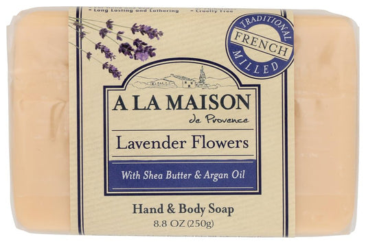 A La Maison de Provence Lavender Flowers Hand and Body Soap (Pack of 2) With Shea Butter and Olive Oil, 8.8 oz Each Beauty & Personal Care A LA MAISON