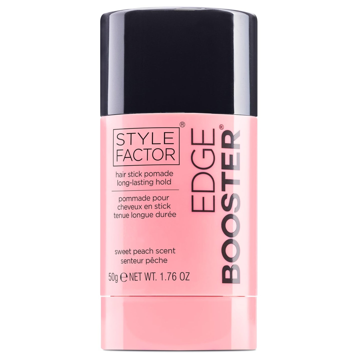 Style Factor EDGE BOOSTER Hair Wax Stick Pomade with Beeswax | Strong Hold Slick Stick for Flyaways, Edges & Baby Hair for Sleek Buns & Ponytails | Beauty & Personal Care Style Factor