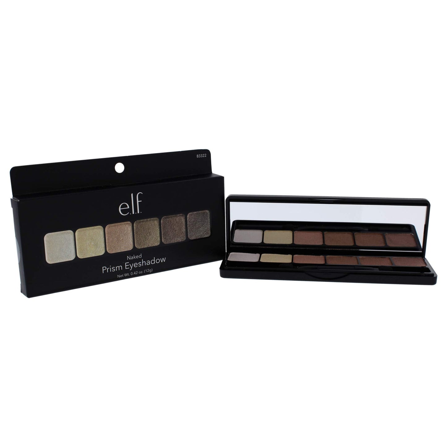 e.l.f. Cosmetics Prism Eyeshadow Palette, Six Silky Eyeshadows Create Luminous, Shimmery Eyes, Naked Beauty & Personal Care e.l.f.
