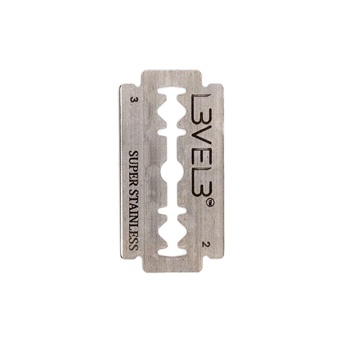 L3 - Level 3 Double Edge Razor Blades - Platinum Coated, Stainless Steel Razor Blades for the Close Shave - for Double Edged Safety Razors - 100 Count Beauty and Personal Care L3