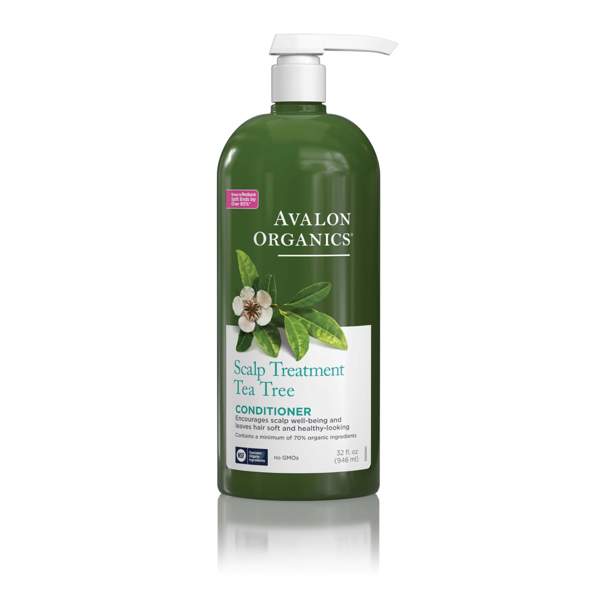 Avalon Organics Conditioner Scalp Treatment Tea Tree, 32 oz
