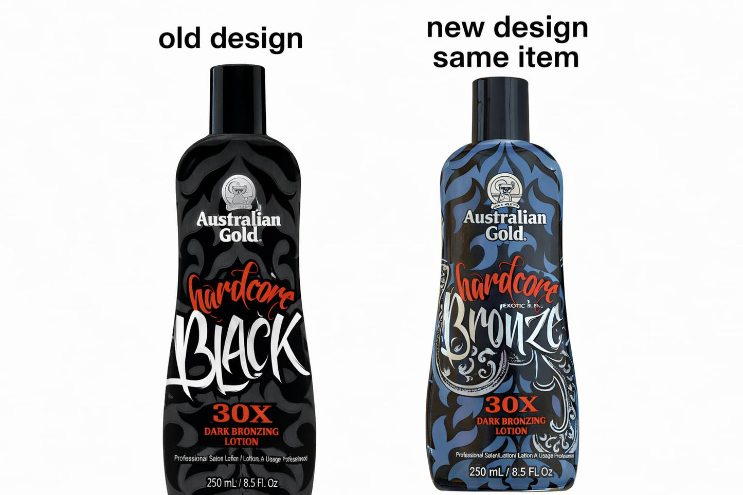 Australian Gold Hardcore Black Bronze 30X Bronzer Tanning Lotion Dark Bronzing Beauty & Personal Care GADGETWIZ