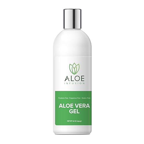 Aloe Infusion Aloe Vera Face & Body Cream - Natural Moisturizer for Dry, Sensitive & Irritated Skin - Hydrating, Non-Greasy Lotion with Shea Butter Beauty & Personal Care Aloe Infusion