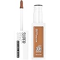 Maybelline Super Stay Liquid Concealer Makeup, Full Coverage Concealer, Up to 30 Hour Wear, Transfer Resistant, Natural Matte Finish, Oil-free Beauty & Personal Care MAYBELLINE
