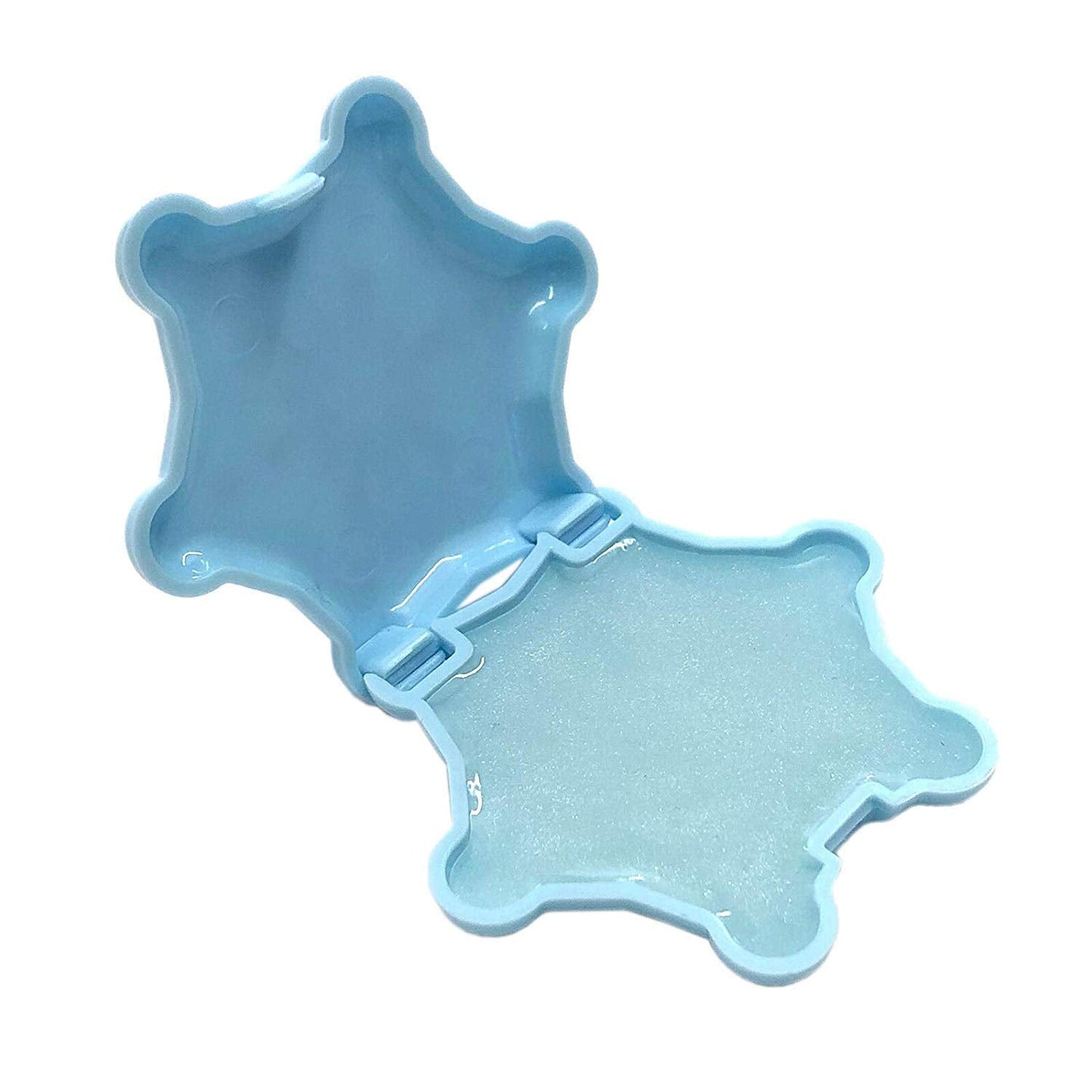 Taste Beauty (1) Disney Frozen II Lip Gloss - Snowberry Flavored - Light Blue Snowflake Shaped Flip Open Container - Net Wt. 0.1 Beauty & Personal Care Taste Beauty