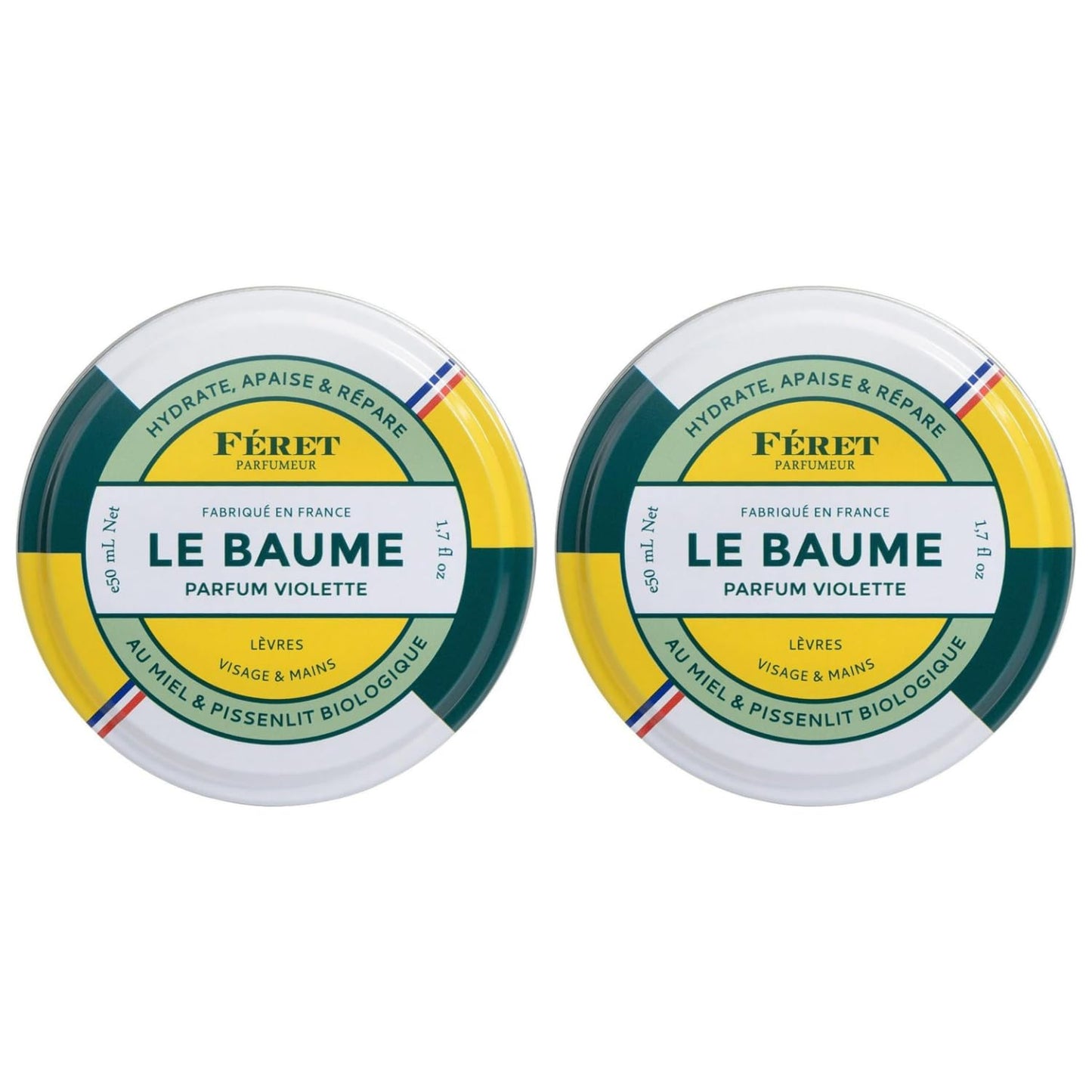 Feret Parfumeur Le Baume Multi-Purpose Balm - Deeply Hydrating Moisturizer for Dry Cracked Skin, Lips & Cuticles - Natural Lip Balm with Shea Butter Beauty and Personal Care Feret Parfumeur