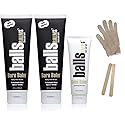 The Bare Pair Double Pro Pac King Kombo - Body Hair Management System (w/Exfoliating Glove) Beauty & Personal Care ballsBALM