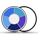 Vibrant 6 Colors Blue Face Body Paint Palette, Professional, Washable Formula Painting for Halloween, Cosplay & SFX Makeup, Dress Up Party Beauty & Personal Care Js2U ZW