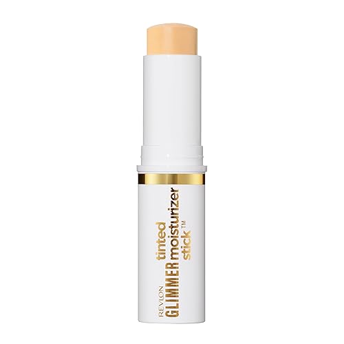 Revlon Glimmer Tinted Moisturizer Stick for Face, Lightweight Foundation, Hydrating Skincare-Infused Makeup, 110, 0.31 oz Beauty & Personal Care REVLON