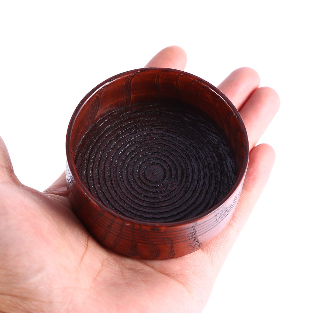 Xinwoer Shaving Soap Bowl? Durable Soap Bowl, Wooden for Travel Daily Use Beauty and Personal Care Xinwoer