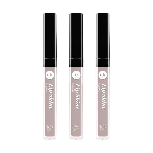 NICKA K NEW YORK Lipshine, Cosmetics, vibrant colors, bright colors, shining lips, lip shine, long lasting (AMZ258) Beauty & Personal Care NICKA K NEW YORK
