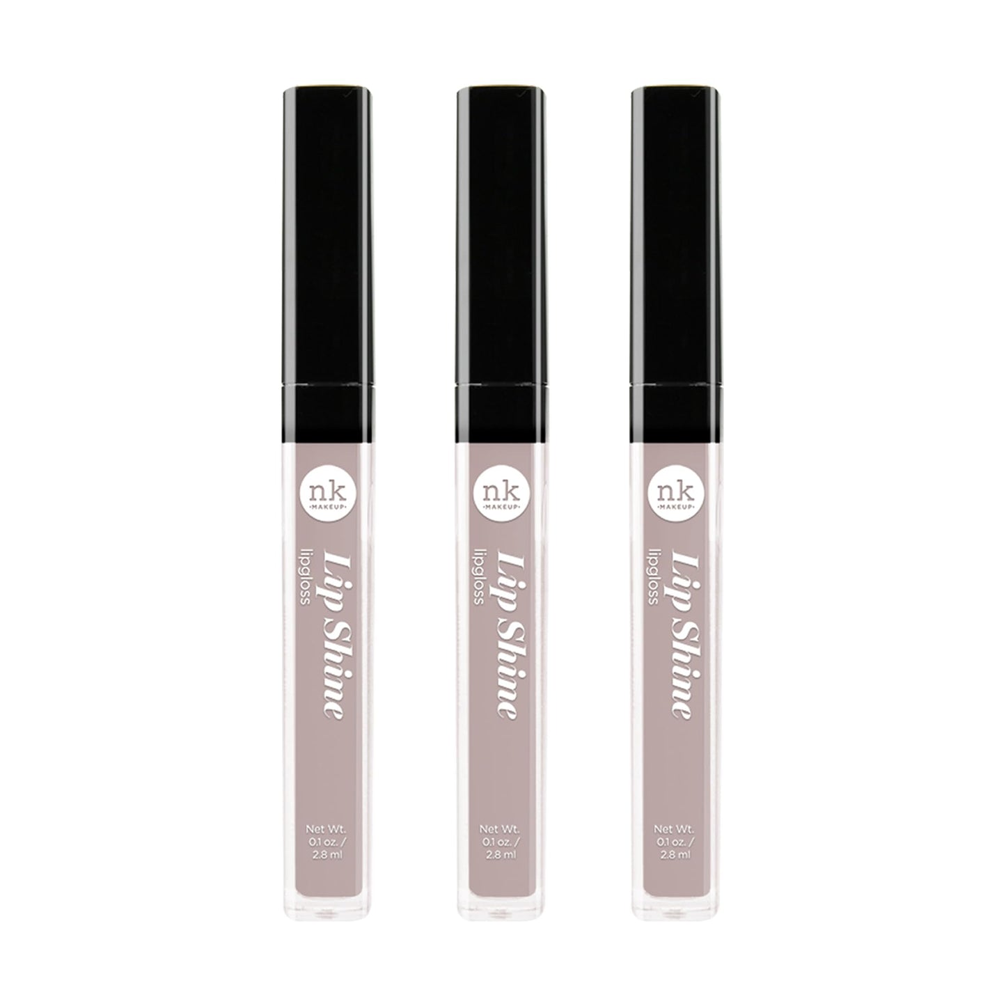 NICKA K NEW YORK Lipshine, Cosmetics, vibrant colors, bright colors, shining lips, lip shine, long lasting (AMZ258) Beauty & Personal Care NICKA K NEW YORK