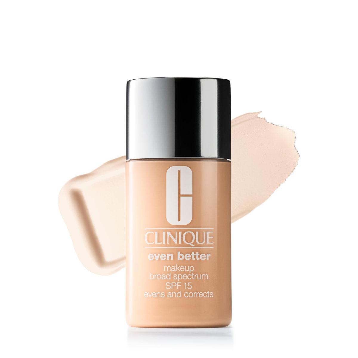 Clinique Even Better Makeup Liquid Foundation SPF 15 With Vitamin C For Dry + Oily Combination Skin Types | Medium Coverage + Natural Finish | Evens Beauty & Personal Care Clinique