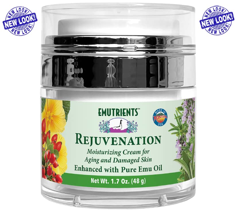 Montana Emu Ranch - Rejuvenation Cream 1.7 Ounces - Enhanced with Pure Emu Oil Beauty & Personal Care Montana Emu Ranch