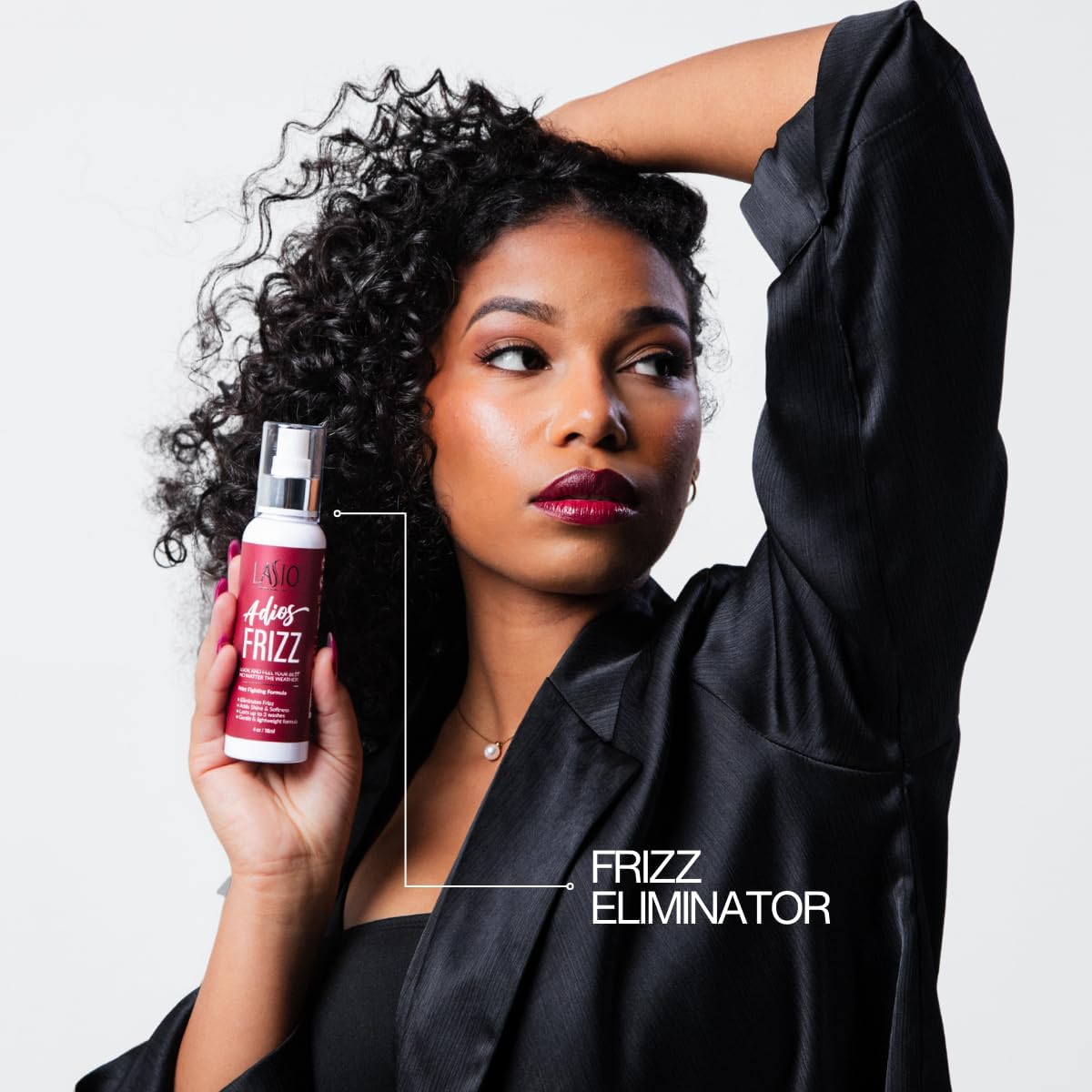 Lasio Adios Frizz Heat Protectant & Styling Spray 4oz Beauty & Personal Care Lasio