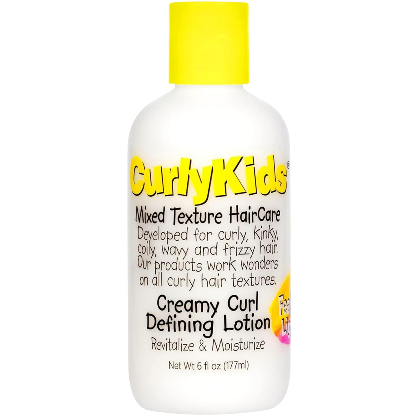 CurlyKids Curl Defining Lotion - Lightweight Creamy Hair Lotion for Frizz-Free, Soft & Defined Curls - Kids Haircare for Curly, Kinky, Coily & Wavy Beauty & Personal Care CurlyKids