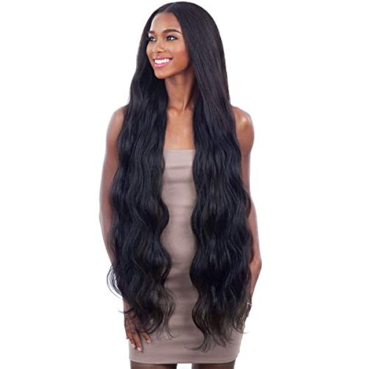 BODY WAVE 36" (1 Jet Black) - Shake-N-Go Organique Mastermix Synthetic Bundle Weave