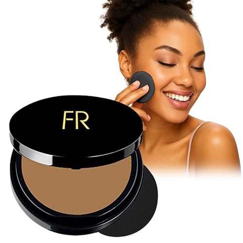 Luxury Oil Blotting Pressed Powder by Flori Roberts, Long Lasting Oil and Shine Control, Flawless Complexion for Women of Color or Deeper Skin Tones Beauty & Personal Care Flori Roberts