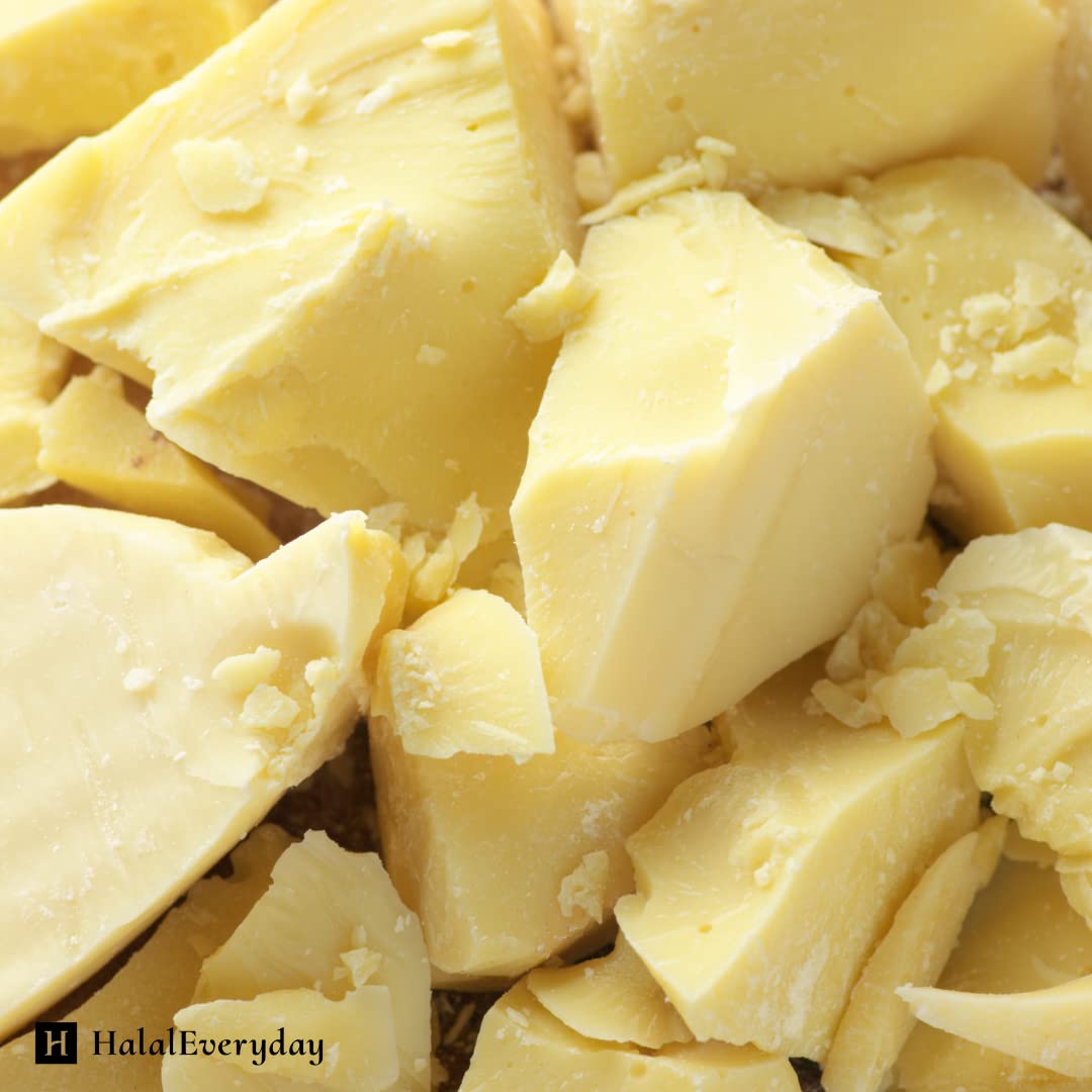 1 Lb Cocoa Butter - Pure Raw Unprocessed Incredible Quality and Scent. Use for Lotion, Cream, Lip Balm, Oil Stick or Body Butter. NON-GMO By SaaQin Beauty & Personal Care SAAQIN