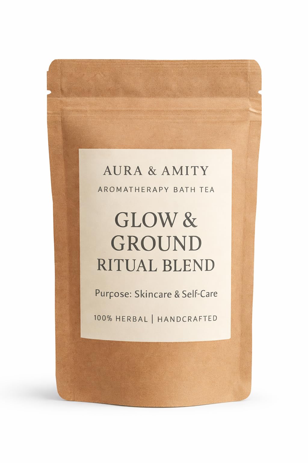 Aura & Amity Botanical Bath Tea - Herbal Soak Bags for Skincare & Self-Care - 100% Natural, Handcrafted, Single Use Spa Ritual (Calendula) Beauty and Personal Care Aura & Amity