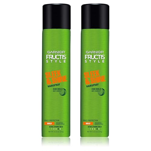 Garnier Hair Care Fructis Style Sleek and Shine Anti-humidity Hairspray, 2 Count Beauty & Personal Care Garnier
