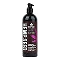 Hemp Seed Hand & Body Lotion, Skinny Dip Scent - 16 oz. - Soothe Dry Skin - Argan Oil, Hemp Seed Oil - Light, Non-Greasy Formula - Vegan & Cruelty Beauty & Personal Care Earthly Body