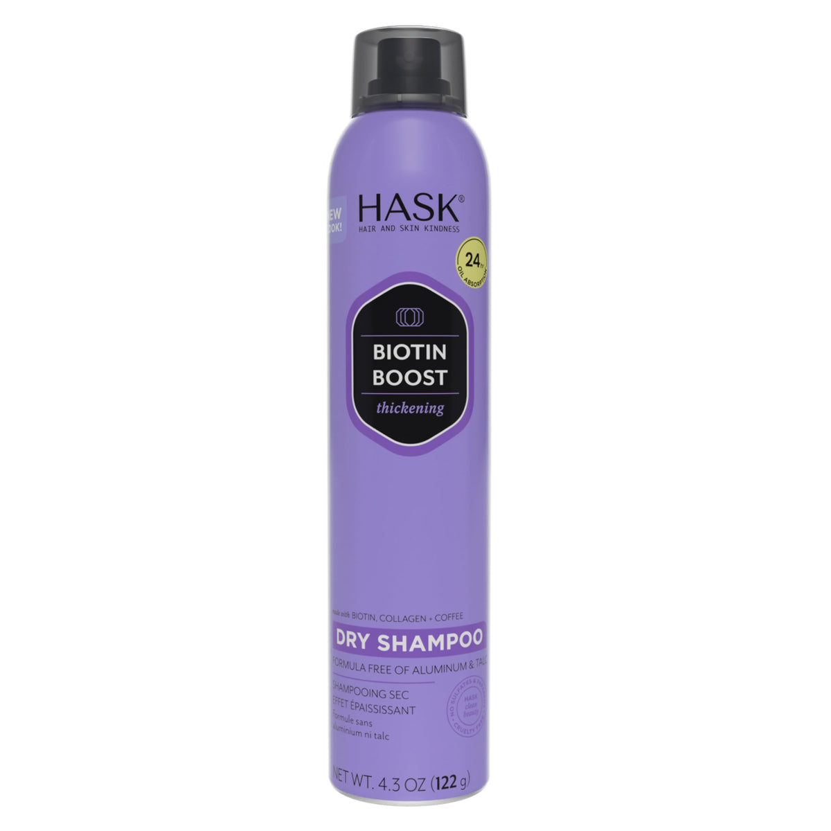 HASK Thicken Biotin Dry Shampoo, 4.3 oz