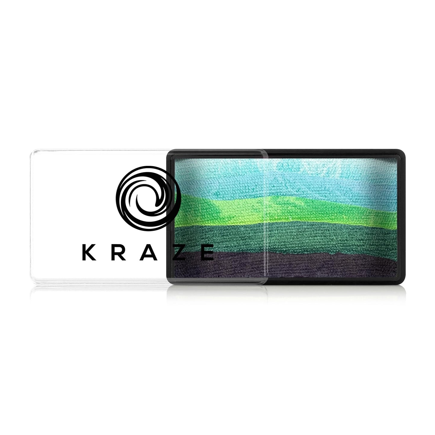 Kraze FX Dome Stroke - Spring Leaf by Linnea (25 gm), Professional 1-Stroke Split Cake, Hypoallergenic, Non-Toxic, Water Activated Face & Body Beauty & Personal Care Kraze FX