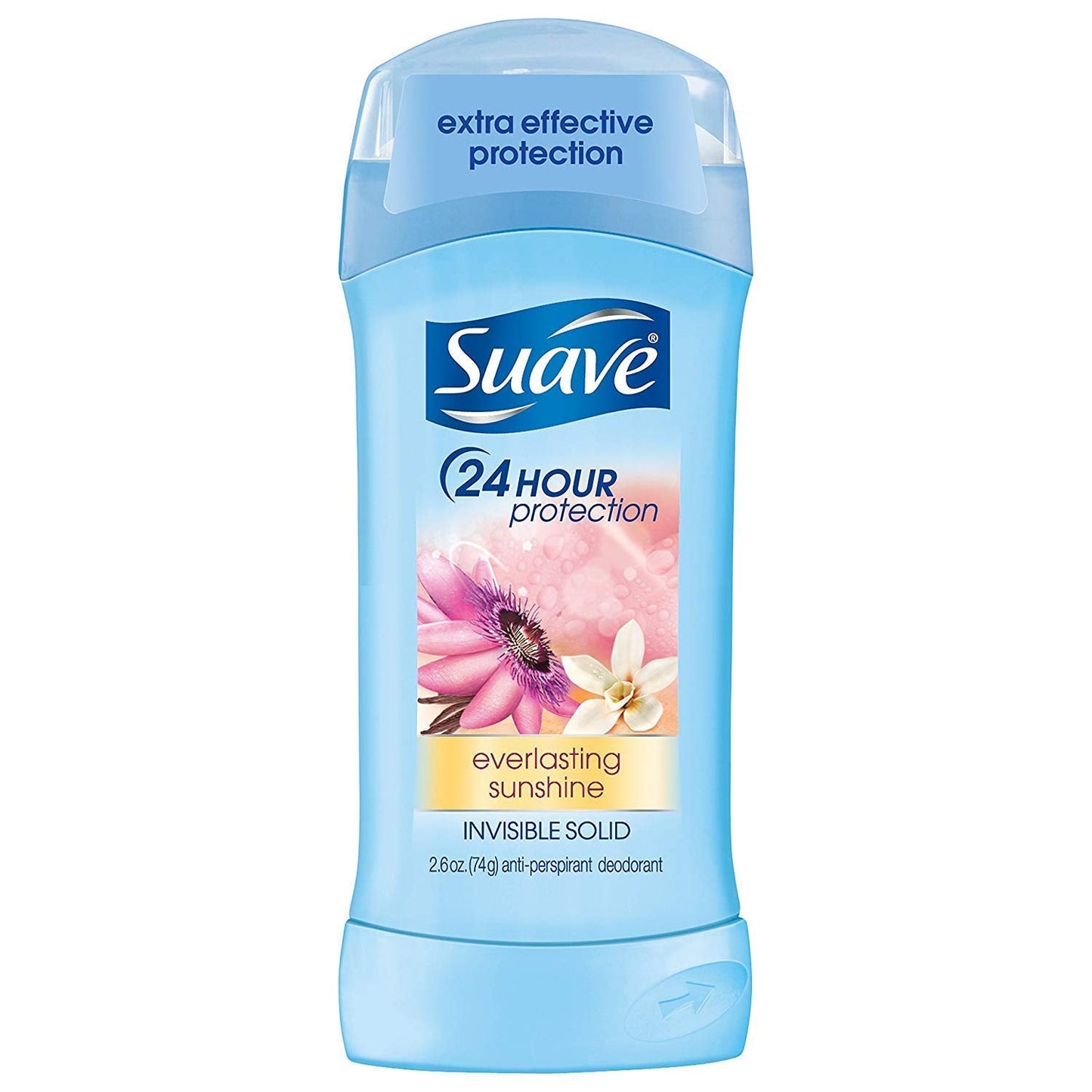 Suave Deodorant 2.6 Ounce 24Hr Everlast Sunshine Invis.Solid (76ml) (3 Pack) Beauty and Personal Care Suave