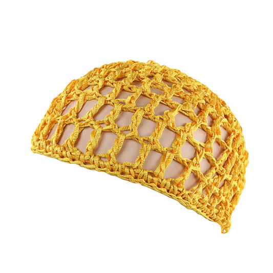 Qianmome Women Soft Rayon Snood Hat Hair Net Crocheted Hair Net Cap Mix Colors Beauty and Personal Care Qianmome
