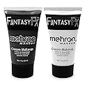 Mehron Makeup Fantasy F/X Water Based Face & Body Paint Black and White Face Paint Bundle Beauty & Personal Care Mehron
