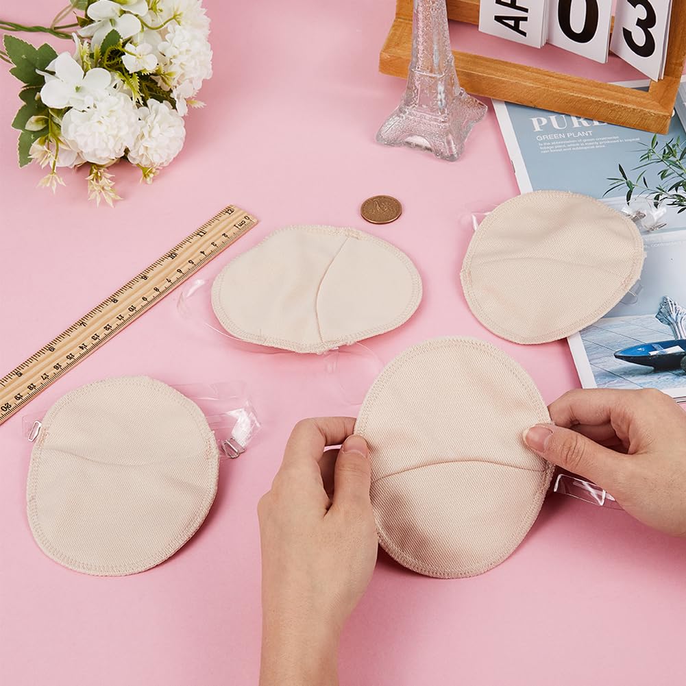 GORGECRAFT 2 Pair Underarm Sweat Pads Reusable Summer Armpit Sweat Absorbing Guards with Shoulder Strap Washable Anti-Perspiration Absorbent Beauty and Personal Care GORGECRAFT