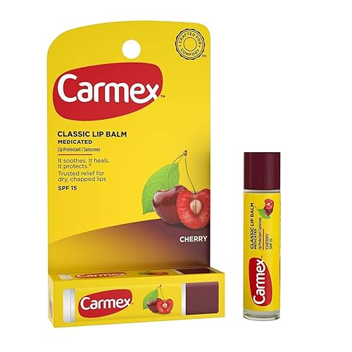 Carmex Click-Stick Moisturizing Lip Balm SPF 15 Cherry 0.15 oz (Pack of 3) Beauty & Personal Care Carmex