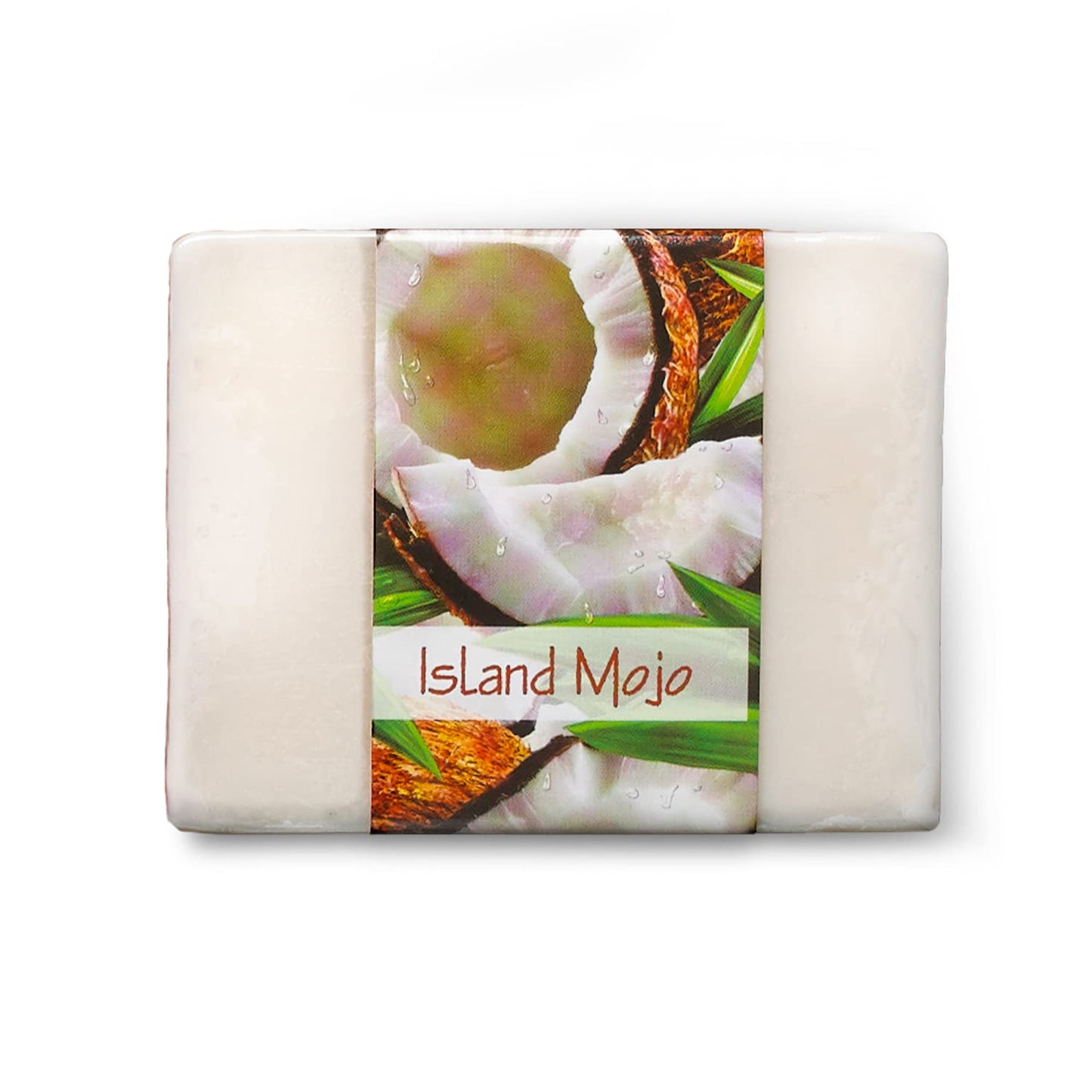 Nabila K Island Mojo Glycerin Bar Soap | Rich Coconut Scent | Natural, Vegan, Hypoallergenic | 100% Vegetable Glycerin, Sulfate-Free, Paraben-Free | Beauty & Personal Care Nabila K