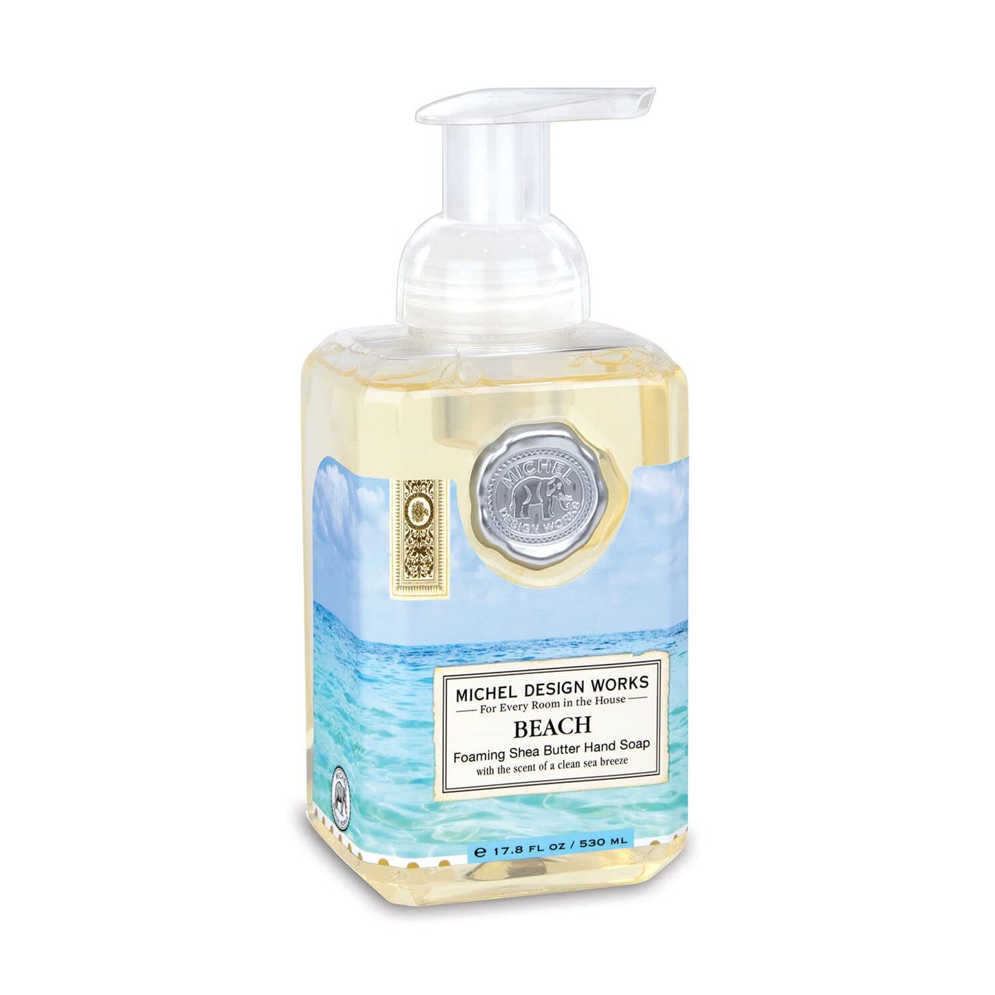 Michel Design Works Foaming Hand Soap, Beach, 17.8 Fl oz, Pack of 1 Beauty & Personal Care Michel Design Works