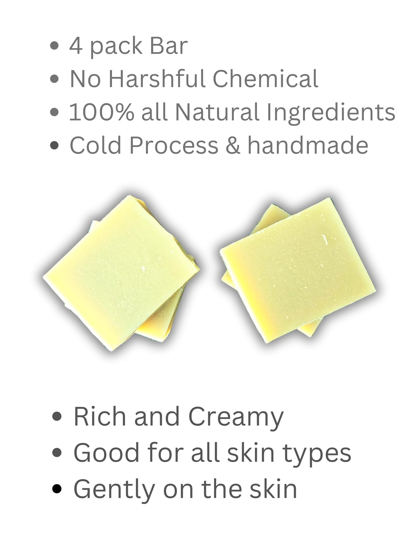Natural Body Goat Milk Soap Bars with Coconut & Shea Butter oil pack of 4 All Natural Ingredients for women & Men. Lavender Aromatic Scent Beauty & Personal Care Natural Body Soap