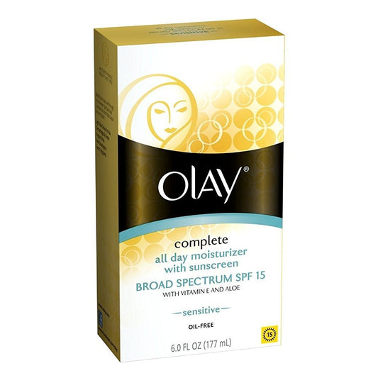 Olay Complete All Day Moisturizer Spf 15, Sensitive Skin 6 Oz Beauty & Personal Care Olay