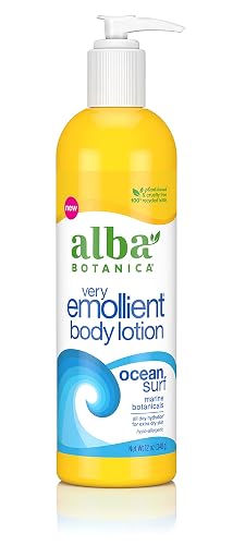 Alba Botanica Very Emollient Body Lotion, Ocean Surf, 12 Oz Beauty & Personal Care Alba Botanica
