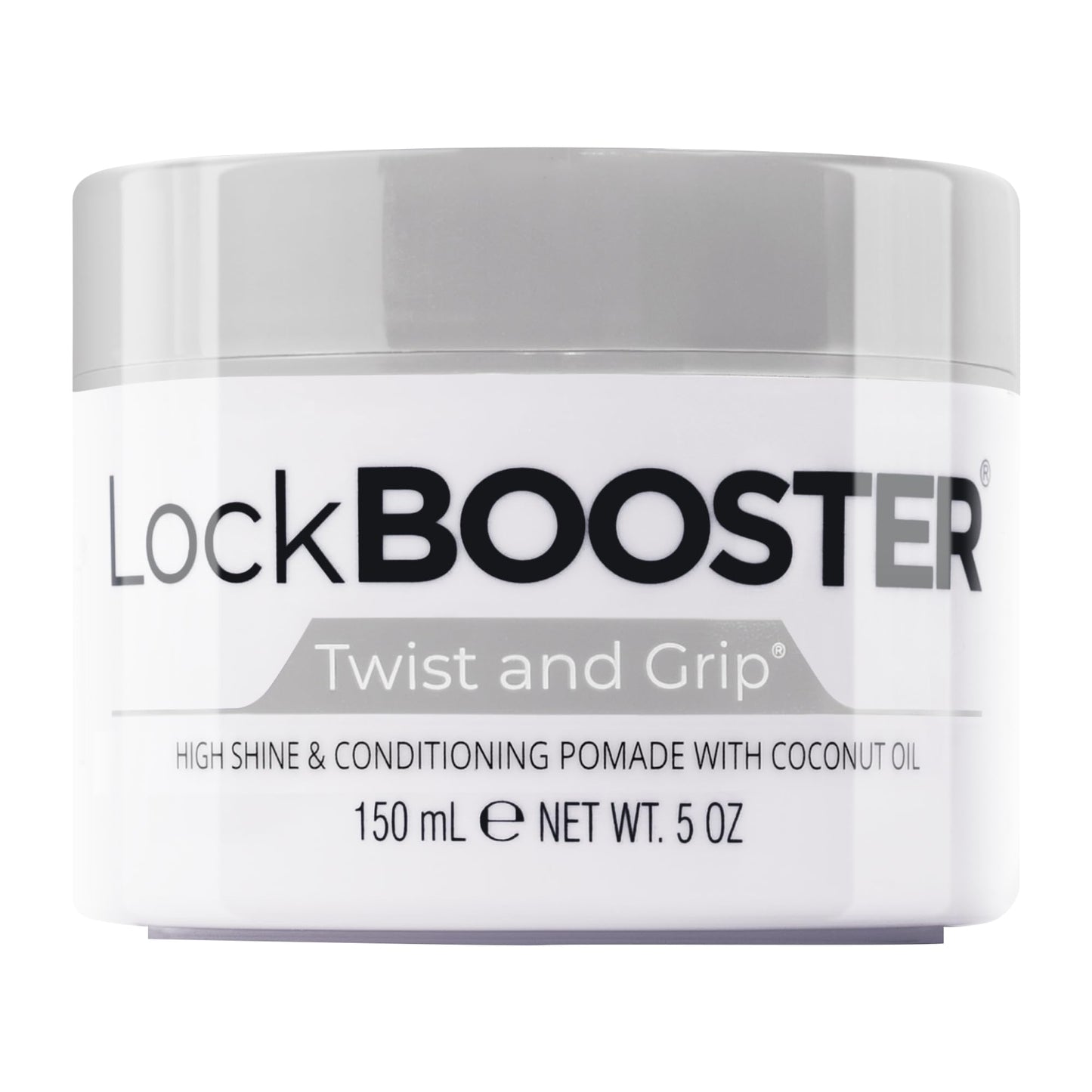 Style Factor Lock BOOSTER Twist & Grip Braid Gel (5 Oz.) with Coconut Oil - Strong Hold, Flake-Free, Frizz-Free Hair Braiding Gel for Defined Beauty & Personal Care Style Factor
