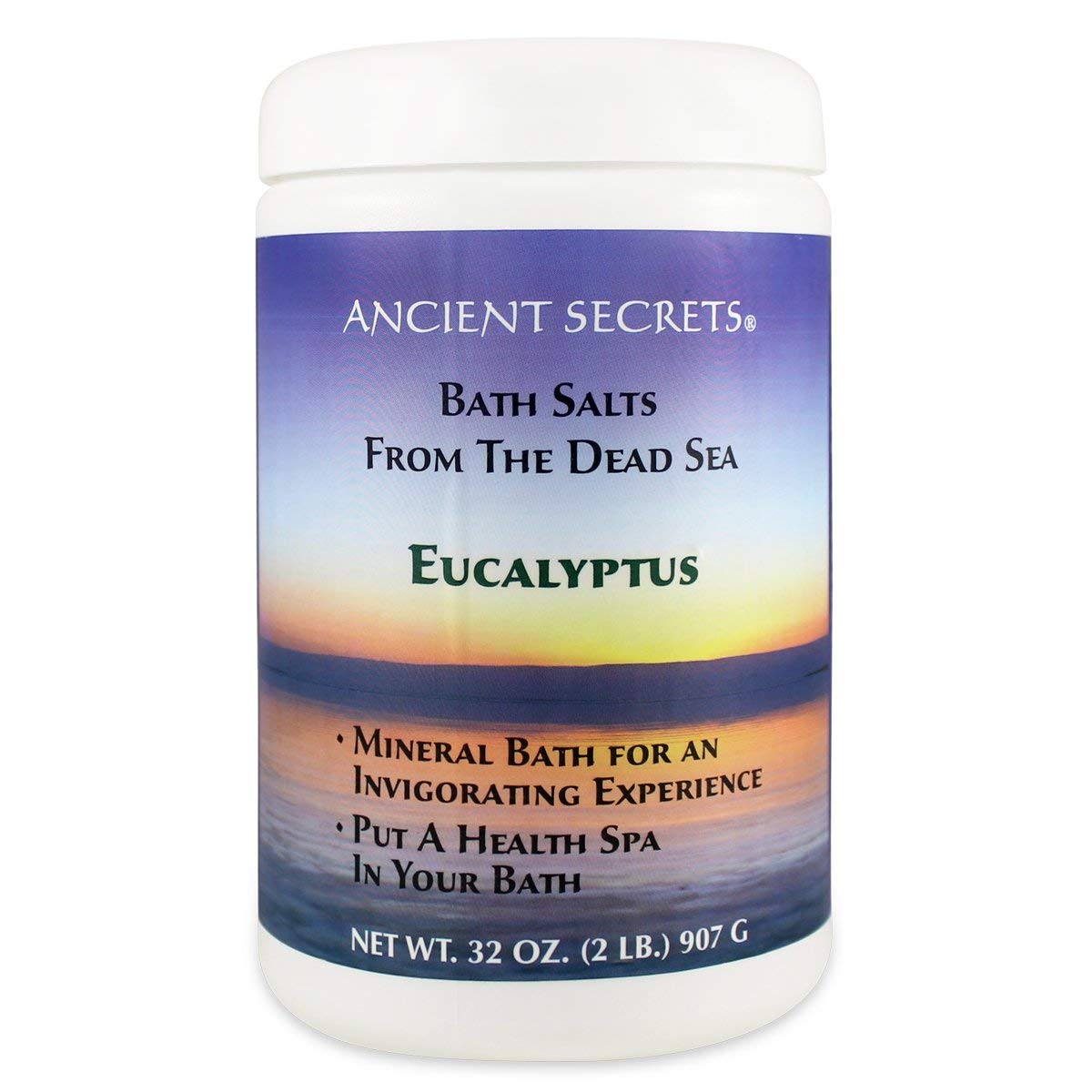 Ancient Secrets Mineral Baths, Aromatherapy Dead Sea, Eucalyptus, 32 oz (2 Lbs) 908 G Beauty & Personal Care ANCIENT SECRETS