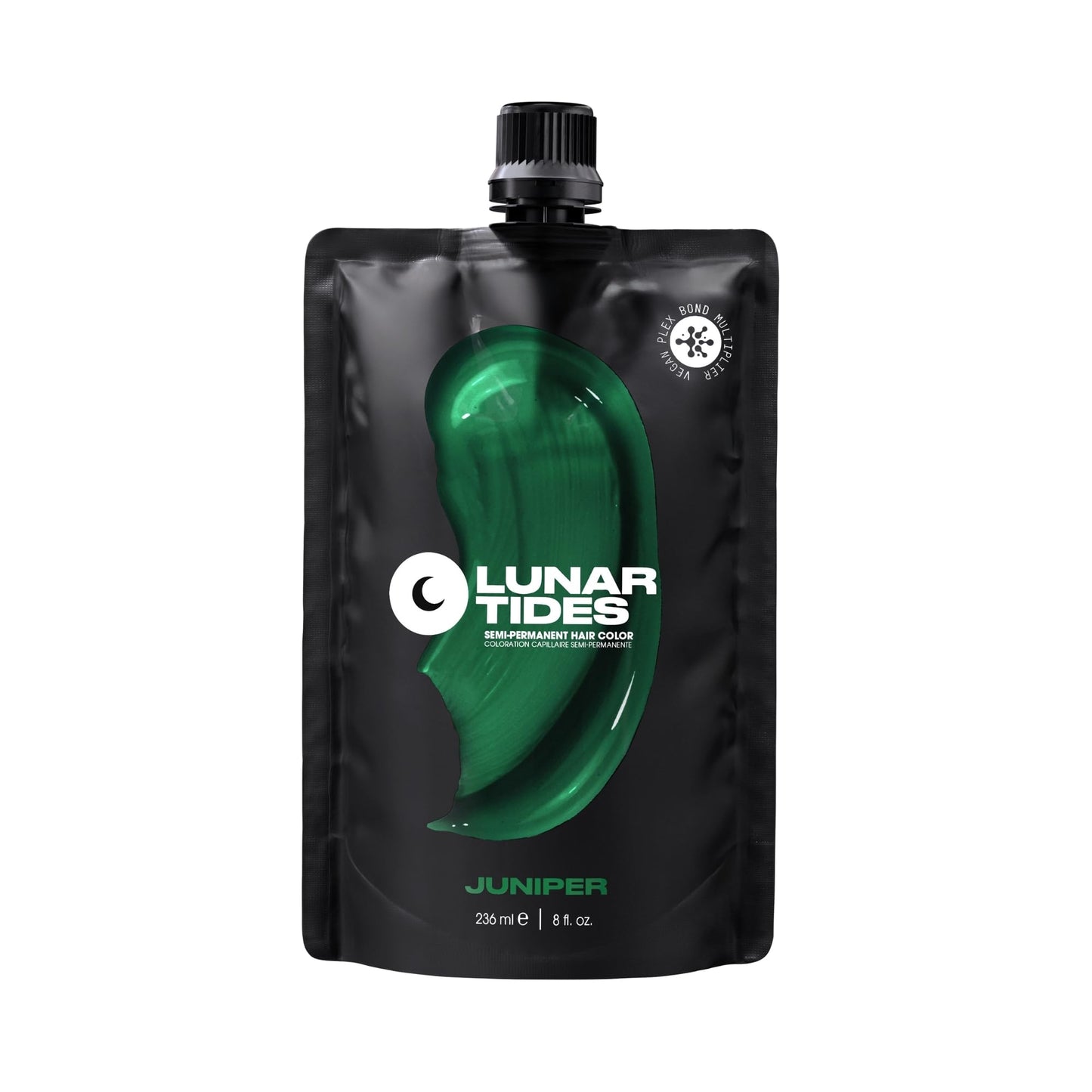 Lunar Tides Semi-Permanent Hair Color (43 colors) (Juniper, 4 fl. oz.) Beauty & Personal Care Lunar Tides