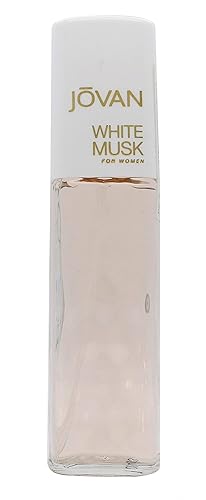 Jovan White Musk for Women Eau de Cologne Spray 2 fl oz (Pack of 1), Notes of Jasmine, Musk, and Amber, Women's Fragrance, Long Lasting, Everyday Beauty & Personal Care Jovan