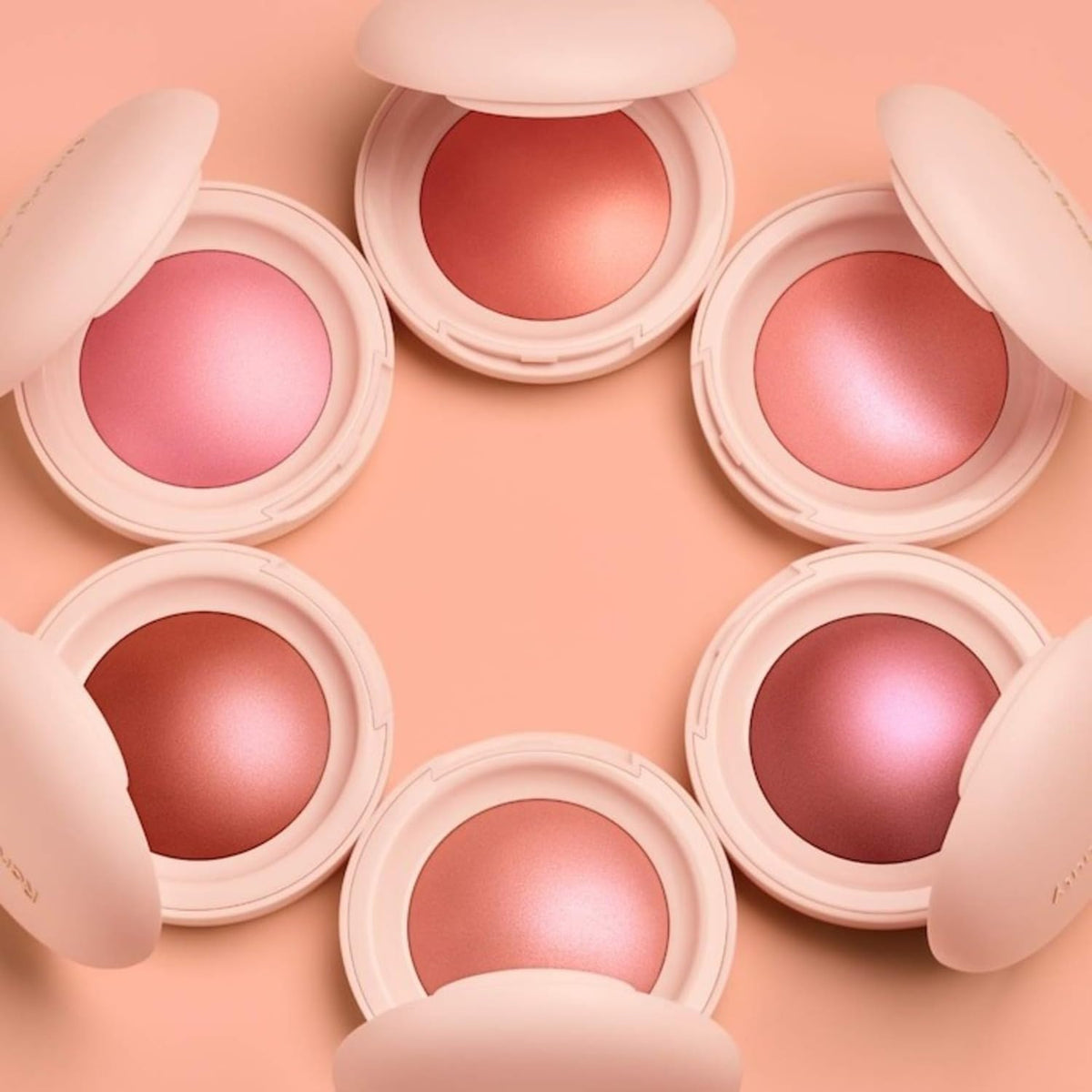 Rare Beauty Soft Pinch Luminous Powder Blush, Hope (nude mauve), Radiant Finish, 0.098 oz/2.8 g, Palette