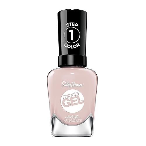 Sally Hansen Miracle Gel Salon Quality Nail Polish | Gel-Like Formula, Two-Step System, No UV Light Needed, Long Lasting | Sheer | 232 Tutu the Ballet Beauty & Personal Care Sally Hansen