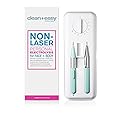 Clean + Easy Electrolysis Machine for Permanent Hair Removal - Non-Laser, Painless Electrolysis Hair Removal for Face & Body, At-Home Remover Device Beauty & Personal Care Clean + Easy