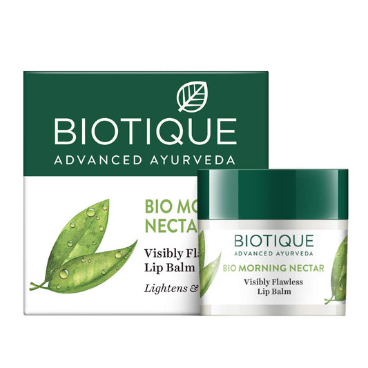 Biotique Bio Morning Nectar Lightening Lip Balm SPF 30 UVA/UVB Sunscreen Ligh. Beauty and Personal Care Biotique