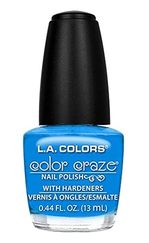 L.A. COLORS Color Craze Nail Polish, Aquatic CNP508 Beauty & Personal Care L.A. COLORS